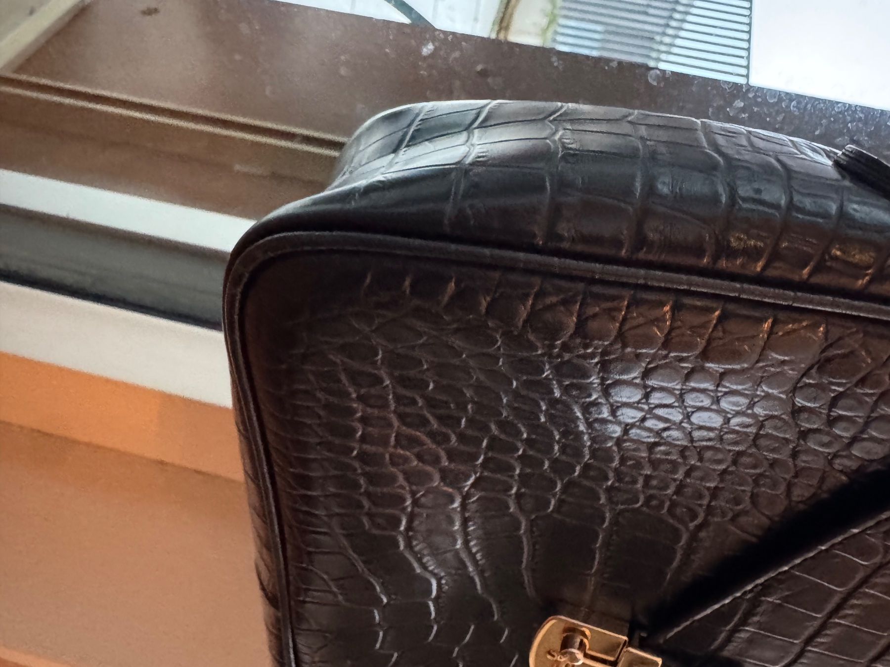 Maison Mollerus Borse da donna: Mollerus Tasche schwarz croco – Usato da Zürich venduto da _nushy 2