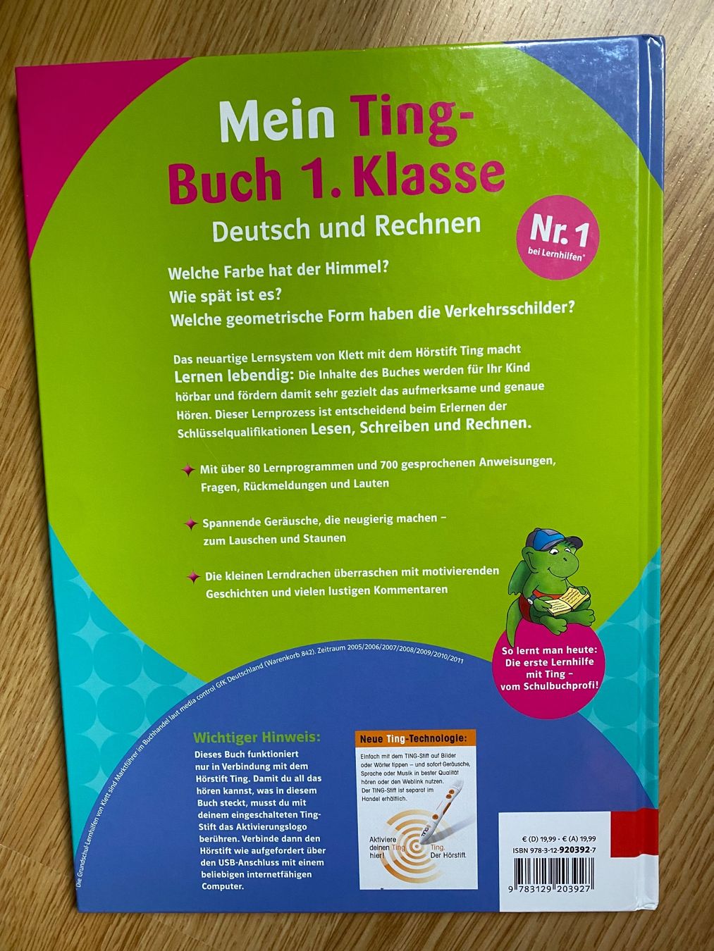 Libri: TING Buch 1. Klasse, Deutsch & Rechnen – Nuovo (secondo la descrizione) da Glarus venduto da Iroccinha 1
