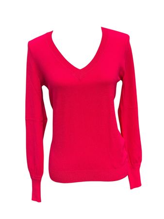 Twinset Strick-Top - Grösse M - Malinorot – klassisch