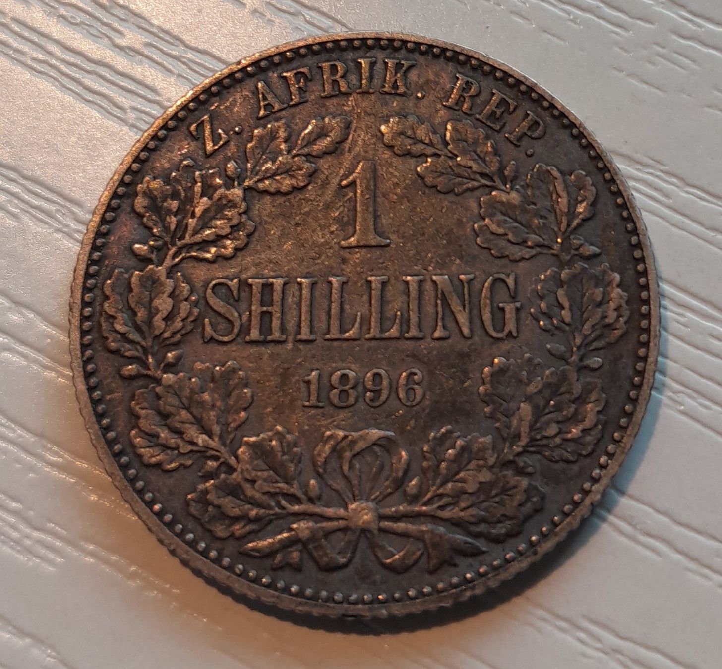 Tutti le monete: SILBER / 1 Shilling / Zuid Afrik. Repub. / 1896 – Usato da Liestal venduto da ReGaRicardo