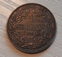 SILBER / 1 Shilling / Zuid Afrik. Repub. / 1896