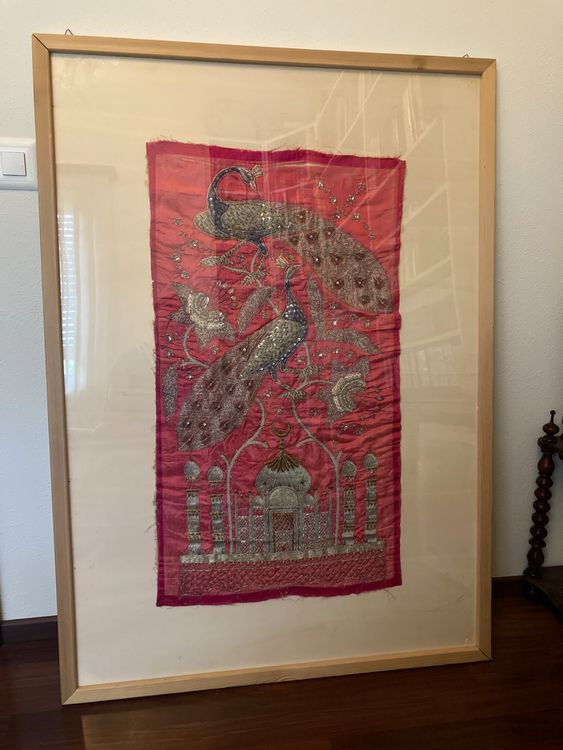 Tenda - Foulard Di Seta Nero E Arancione - Foto 10