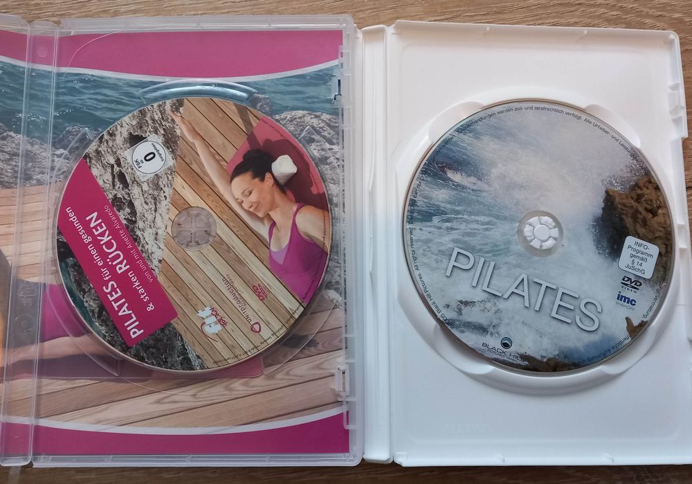 Zwei Pilates DVDs (neu)