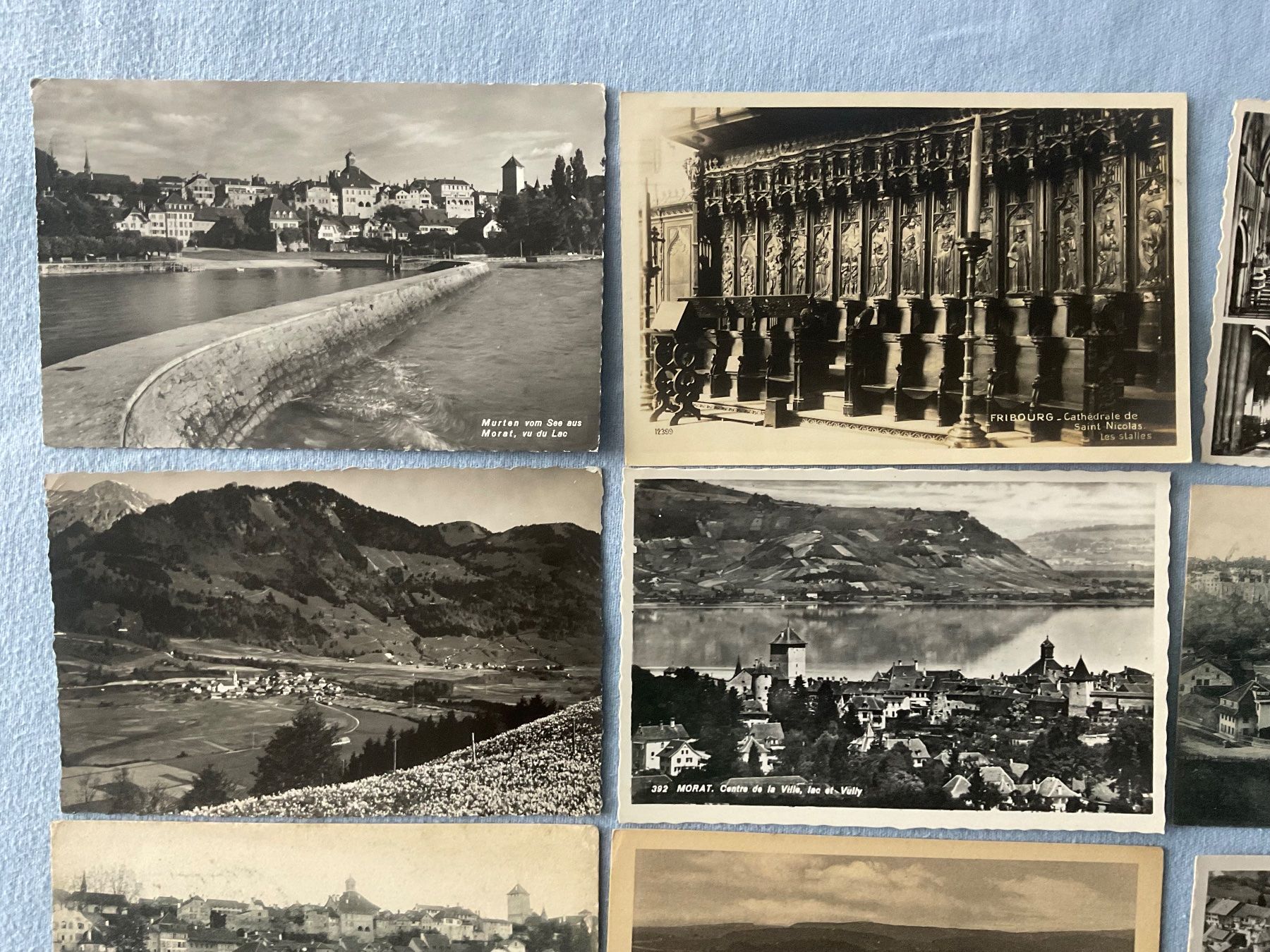 Cartoline postali: 16 AK Kanton Freiburg – Usato da Zürich venduto da tol_b7c7 1