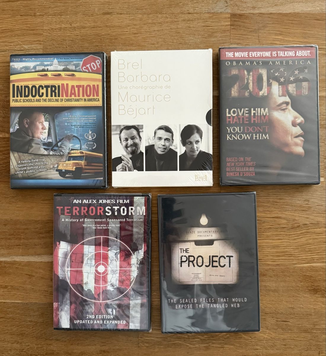 Tutti i DVDs: DVD Terror Storm The Project Love him Hate him – Nuovo e nell'imballaggio originale da Goldach venduto da Messerguru