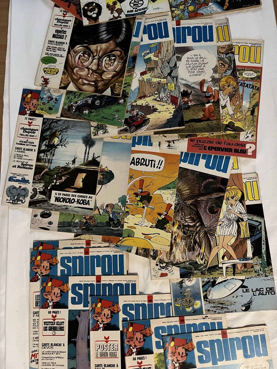 Fumetti: Spirou Comichefte 1973  Hebdo 22stk – Usato da bretzwil venduto da nightflasher 3
