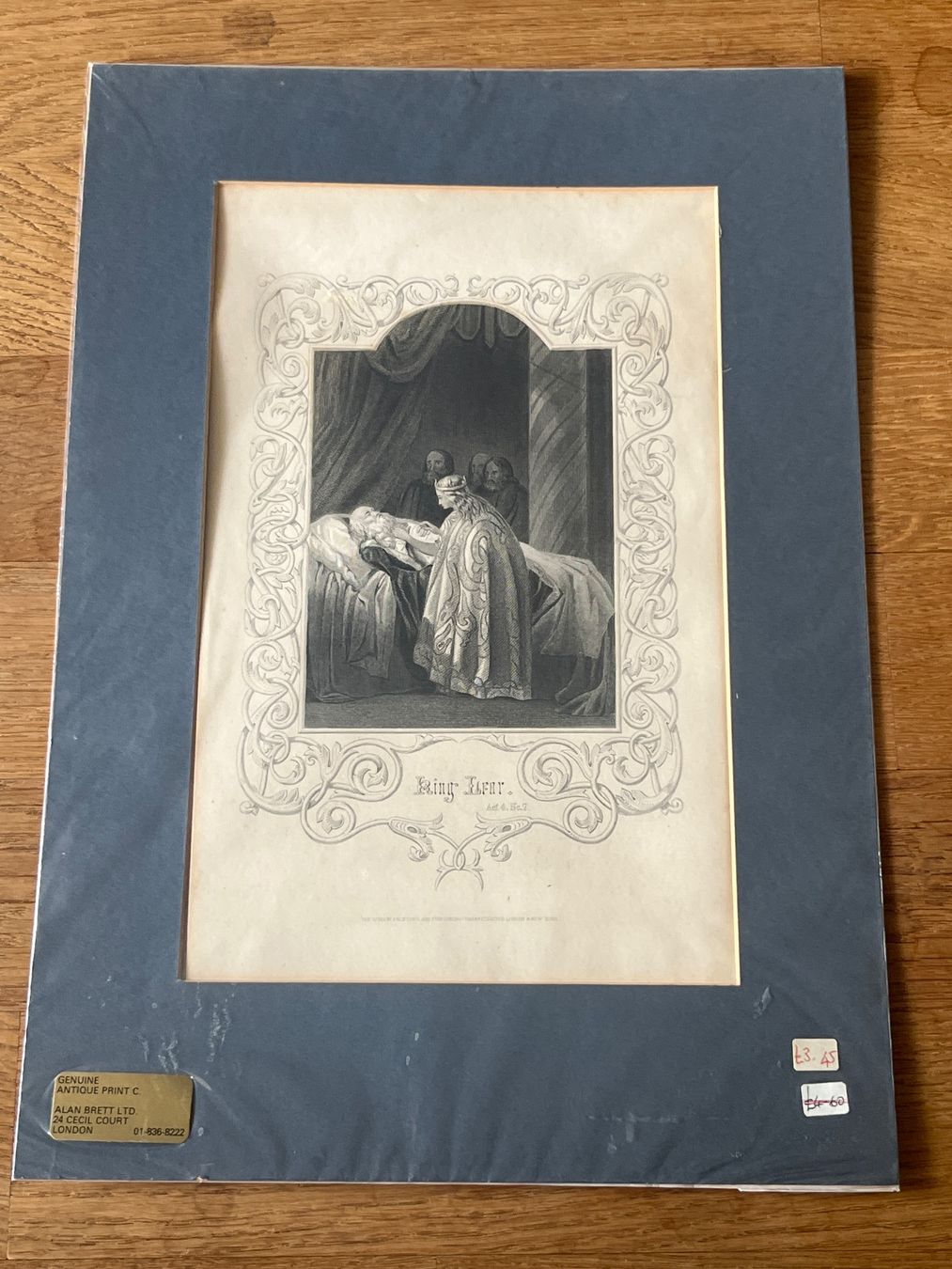 Foto & Immagini: Stahlstich - "King Lear", Shakespeare, Act 4 Scene 7 – Nuovo e nell'imballaggio originale da Luzern venduto da Jiggy_8898