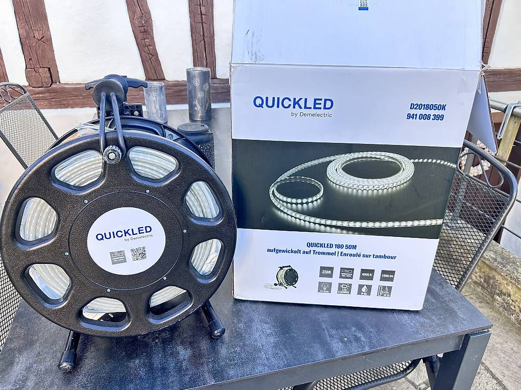 Elektronikbauteile: QuickLED 180 50m – Gebraucht aus Jonen von Baebels