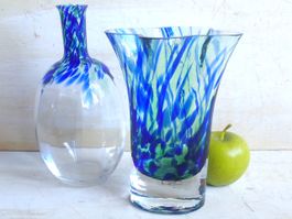 SEA Glasbruk Kosta Vase Glas Vintage Renate Stock Karaffe