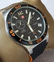 SWISS MILITARY Chronograph Sapphire Elegante Herrenuhr 45mm