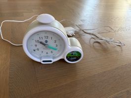Kinderwecker Kid Sleep, weiss/grau, Tag- & Nachtlicht