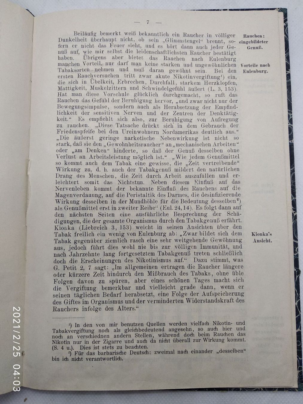 Cartoline postali: DER TABAK - 1905 – Usato da Goldach venduto da Gaip 2