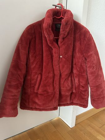 Warme Kuscheljacke Teddy Grösse 40