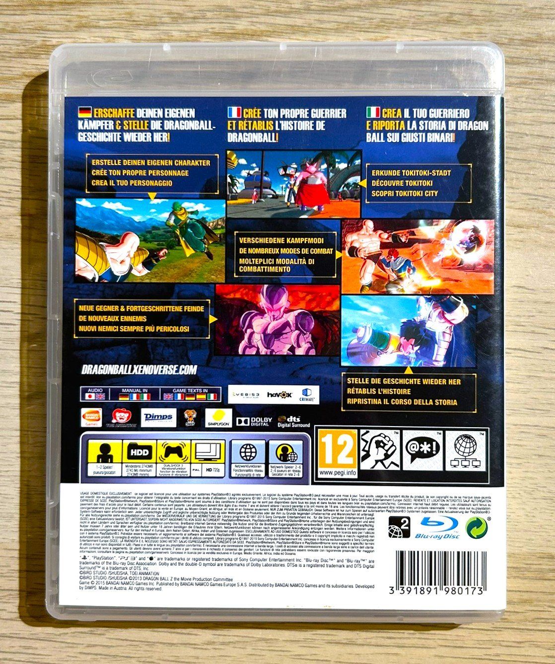Bandai Giochi: Dragon Ball Xenoverse PS3 – Usato da St. Gallen venduto da Alpine.Arcade 1