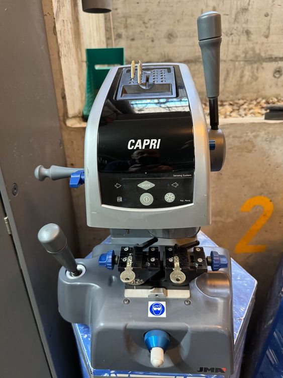 Capri Tools Hex-Schlüssel-Set – SAE, Lange Arme, Kugelende, S2-Stahl, 9-teilig