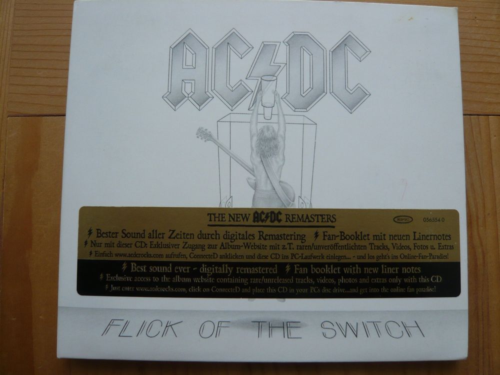 CD AC/DC Flick of the Switch mit Fan-Booklet | Kaufen auf Ricardo