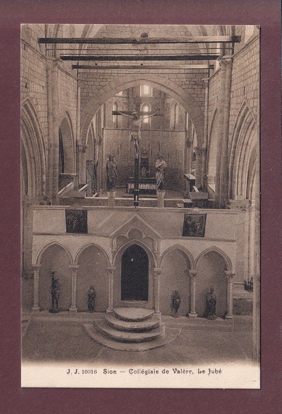 Cartes postales: SION - Valère - Le Jubé – D'occasion à Pully par nicecards