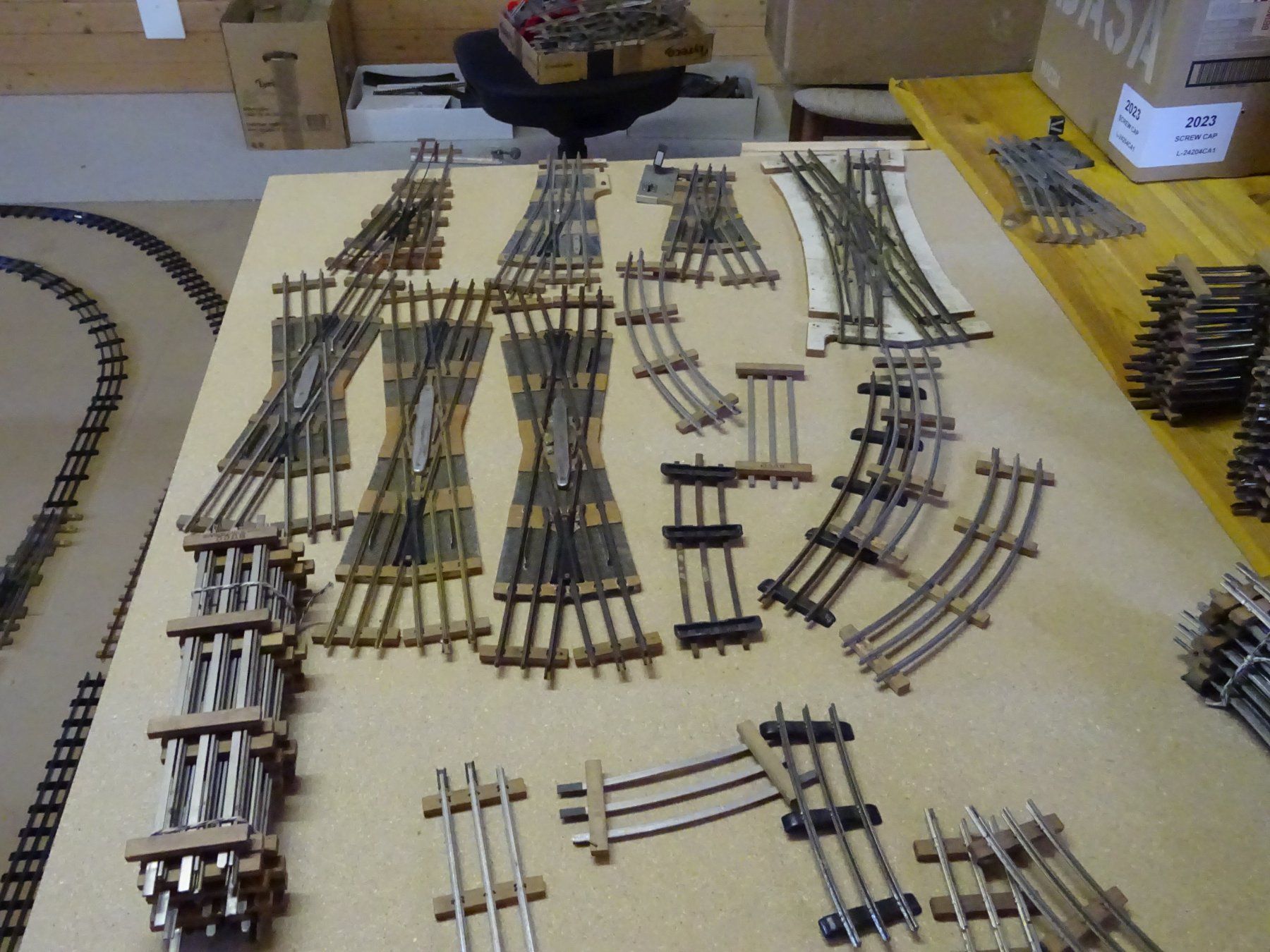 Modellini di ferrovie: Modellbahn Geleise Spur O – Usato da Hirschthal venduto da Legov 5