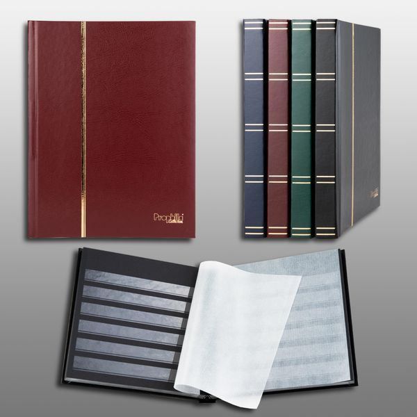10 Feuilles Insert Prophila 9-Ligne Carton Noir - Pour Classement Et Organisation