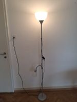 IKEA Stehlampe mit Lesearm silber / floor lamp reading arm