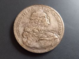 Medal Augustus 3rd of Poland, 1748, 55g