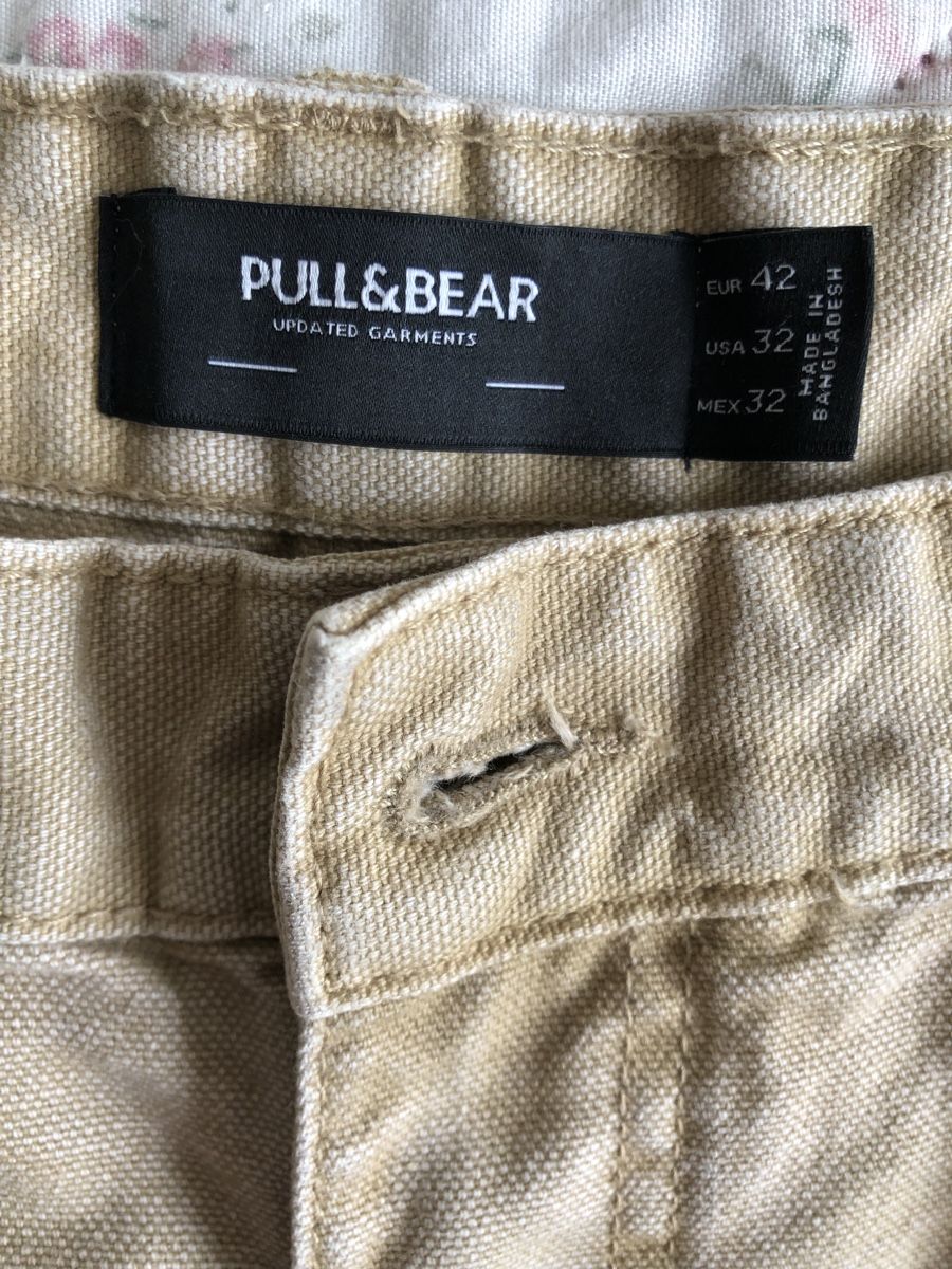 Pantaloni: Pull&Bear Worker Hose, beige, Grösse 42, – Usato da Hochdorf venduto da giu_cd2h 1