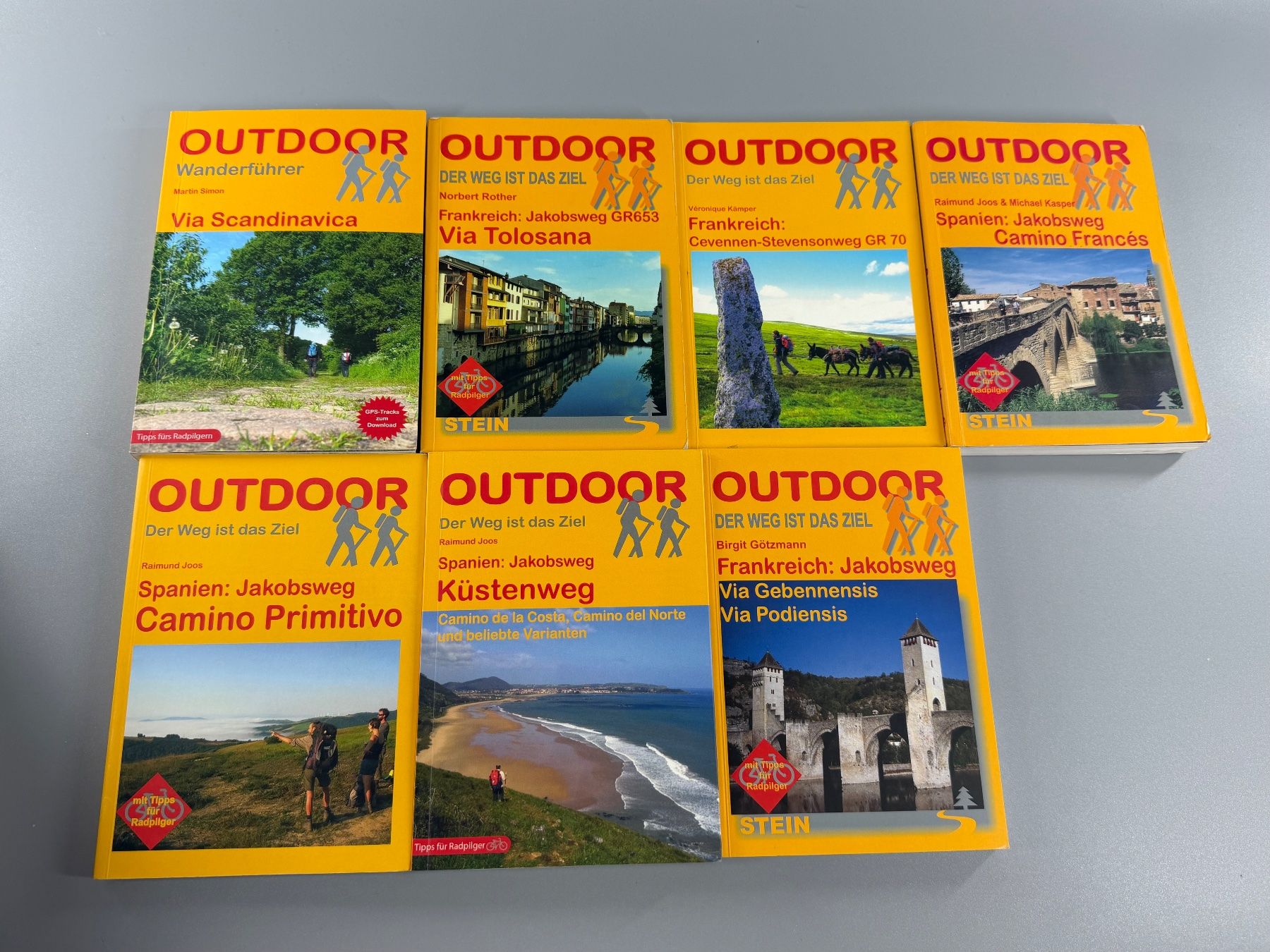 Libri: Jakobsweg Wanderführer-Set: Top Zustand – Usato da Sennhof venduto da Johnbest 4
