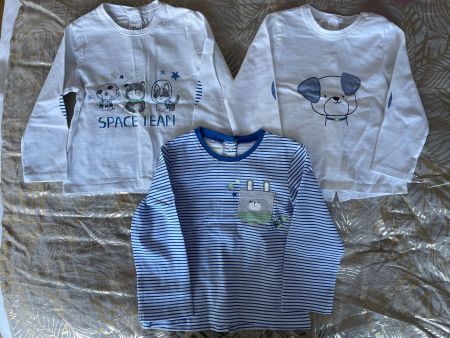 Mayoral 3 Tshirts 18m, 86, as NEW