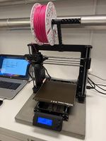 PRUSA MK3S upgraded 3D Drucker mit Revo E3D Hotend & Zubehör