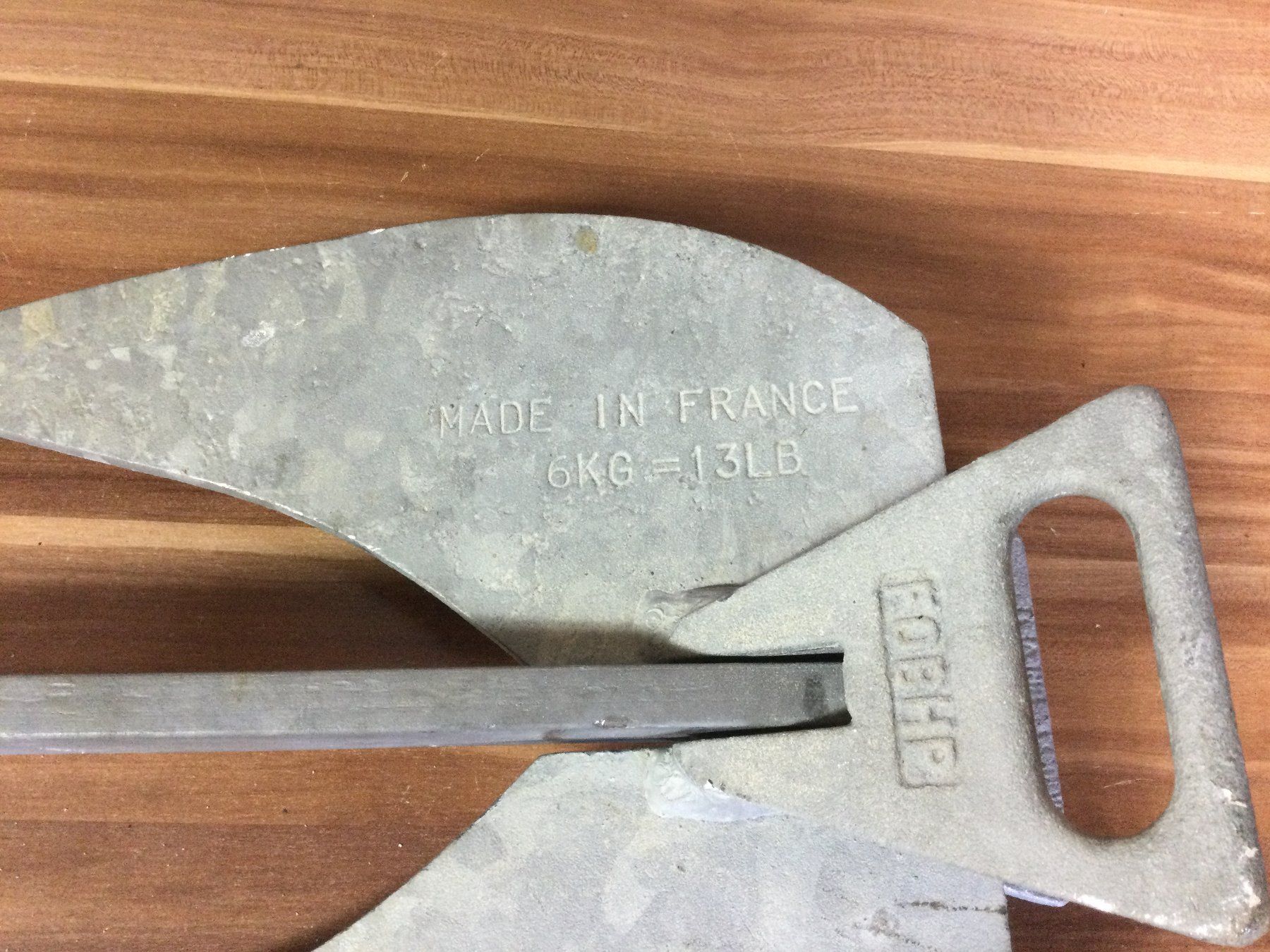 Ancore: Gebrauchter Boots oder Schiffs Anker FOB HP verzinkt – Usato da Wangen SZ venduto da kuriosum12 3