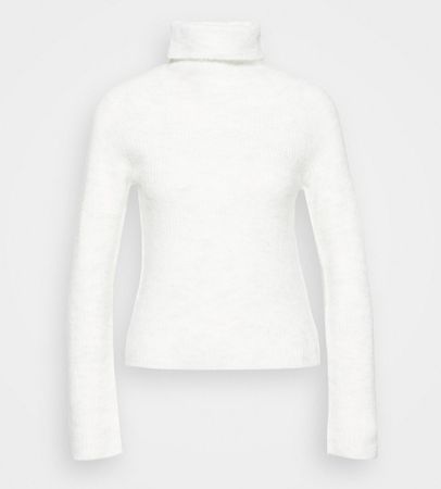 JYD Rollkragenpullover weiss, Grösse S