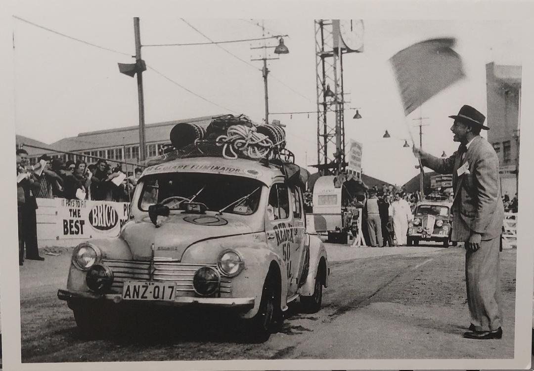 Cartoline postali: RENAULT 4CV Rallye de 1954 – Nuovo (secondo la descrizione) da Delémont venduto da Domdom1