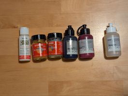 Diverse Acrylfarben, Dekofarben und Lacke