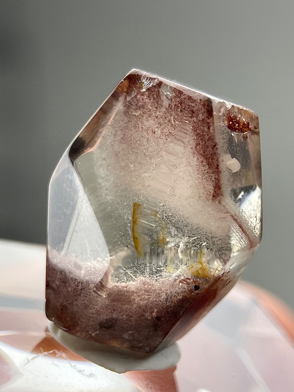 Pietre preziose: 100 % natürlicher Phantomquarz ca.3cm – Nuovo (secondo la descrizione) da Schiers venduto da sisikristall