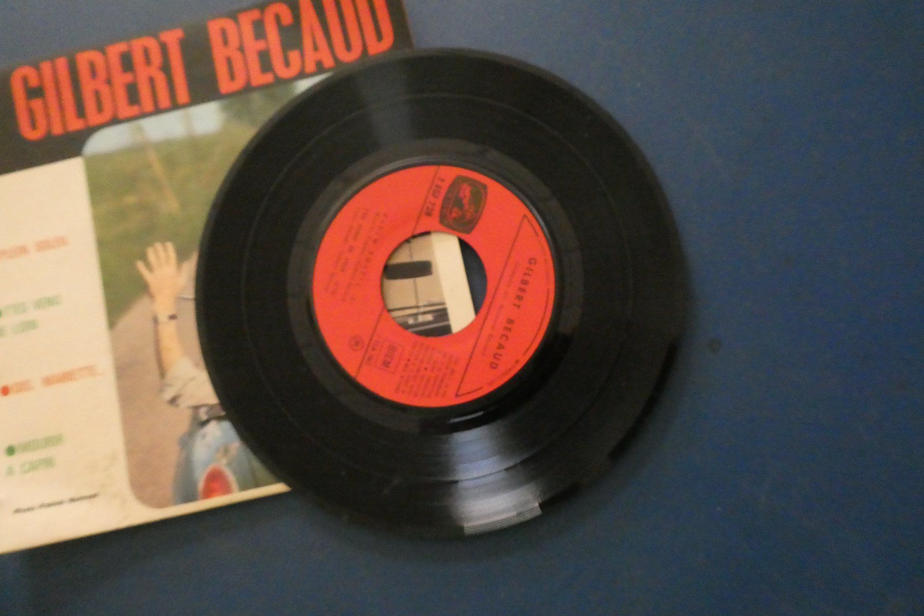 Schallplatten: Disque Gilbert Bécaud – Gebraucht aus Fontaines NE von monloisir 3