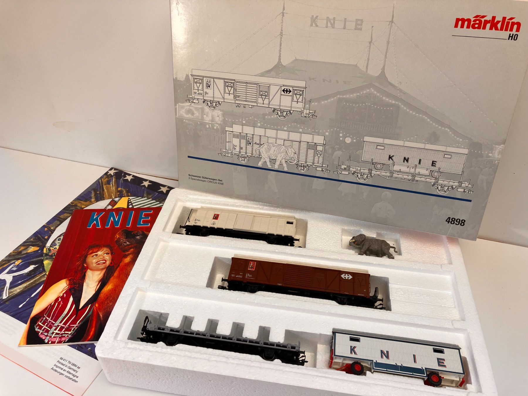 Märklin Modellini di ferrovie: Märklin Knie Set Nr 4898 – Nuovo e nell'imballaggio originale da Ittigen venduto da dan_y997 4