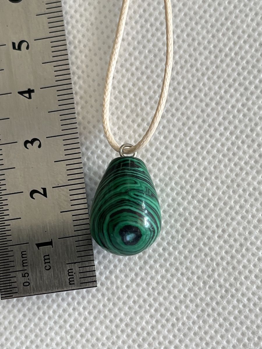 Anhänger: Pendentif en Malachite – Neu (gemäss Beschreibung) aus Goumoens-la-ville von sfornallaz 2