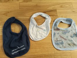 3er Set Baby Lätzli