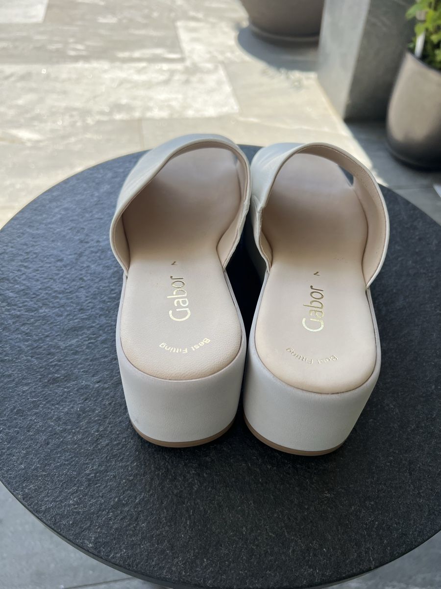 Gabor Damenschuhe: Lederpantolette Gabor neu – Neu (gemäss Beschreibung) aus Döttingen von Steinklopferin 3