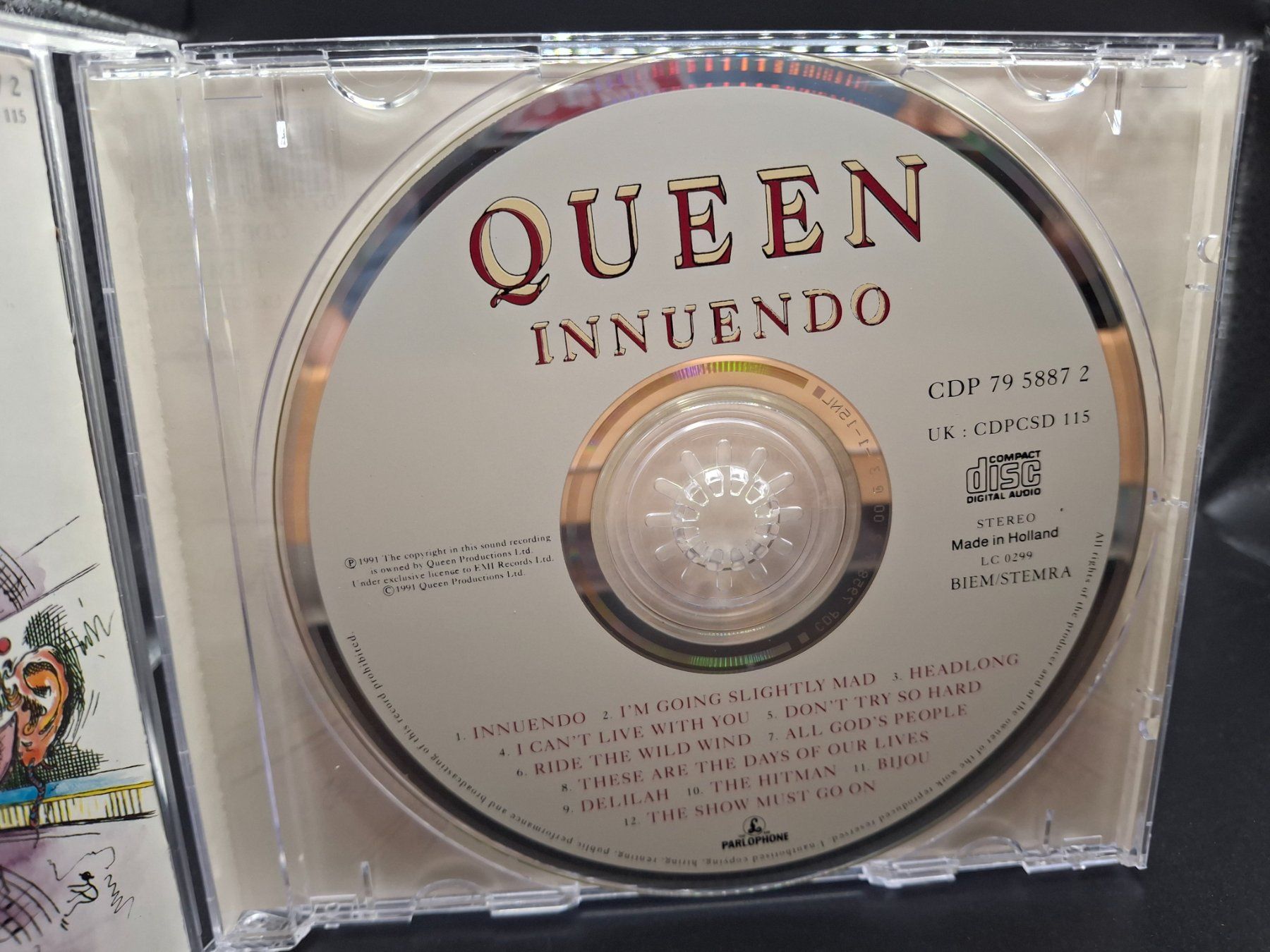 CD: Queen – Innuendo – Usato da St.Gallen venduto da jalamusic 2