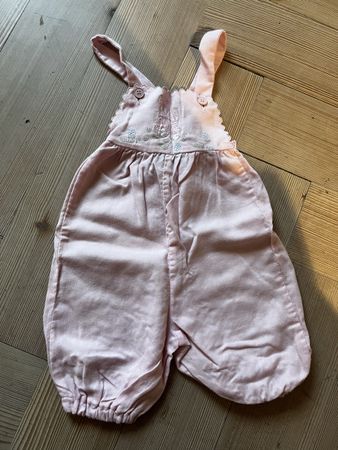 Vintage Häsli-Latzhose Gr. 68 rosa 🐰🩷