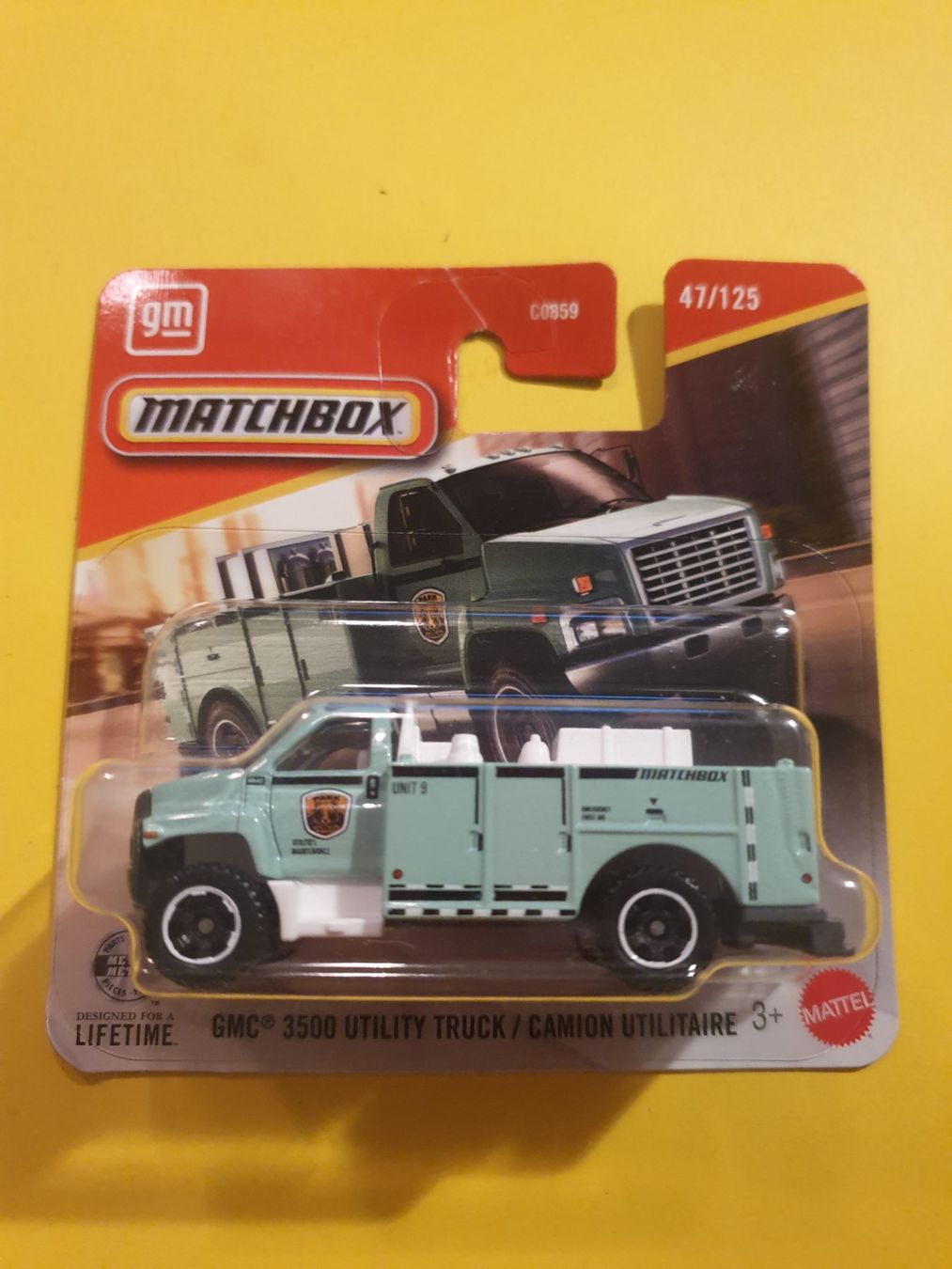 Matchbox Modellini d'auto: Matchbox GMC 3500 UTILITY TRUCK – Nuovo e nell'imballaggio originale da Oftringen venduto da Rotor 2