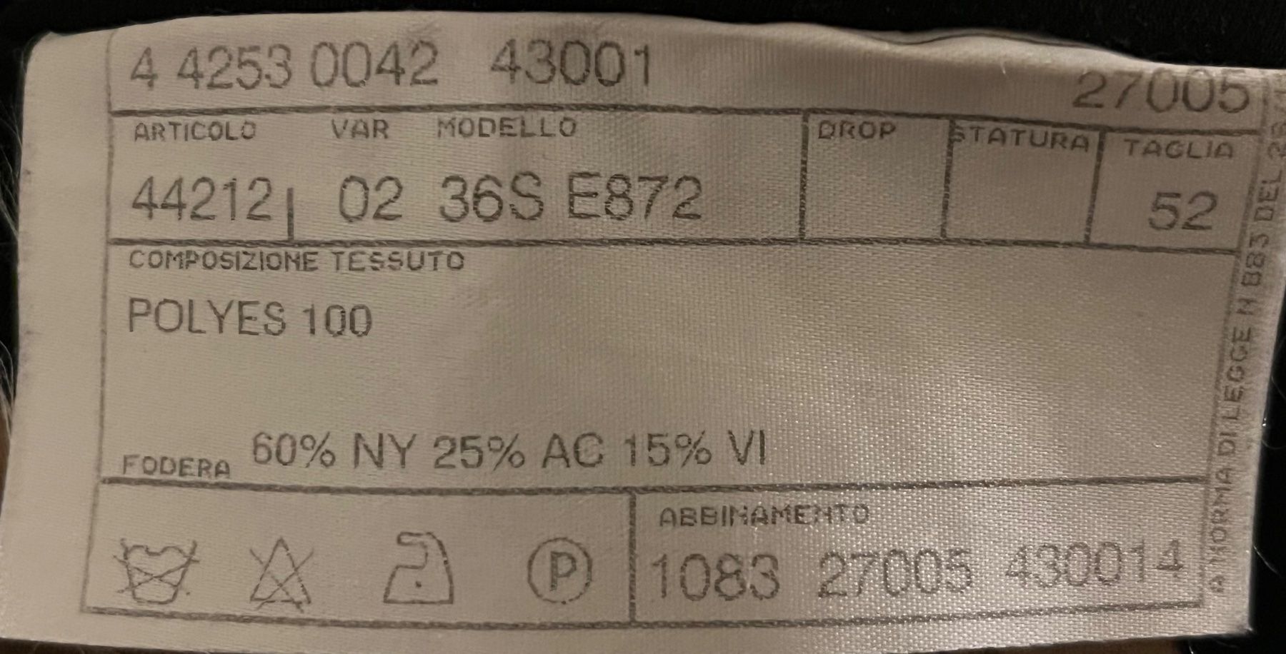 Giacche: Veste coupe vent PAL ZILERI – Nuovo (secondo la descrizione) da Lausanne venduto da micou47 6