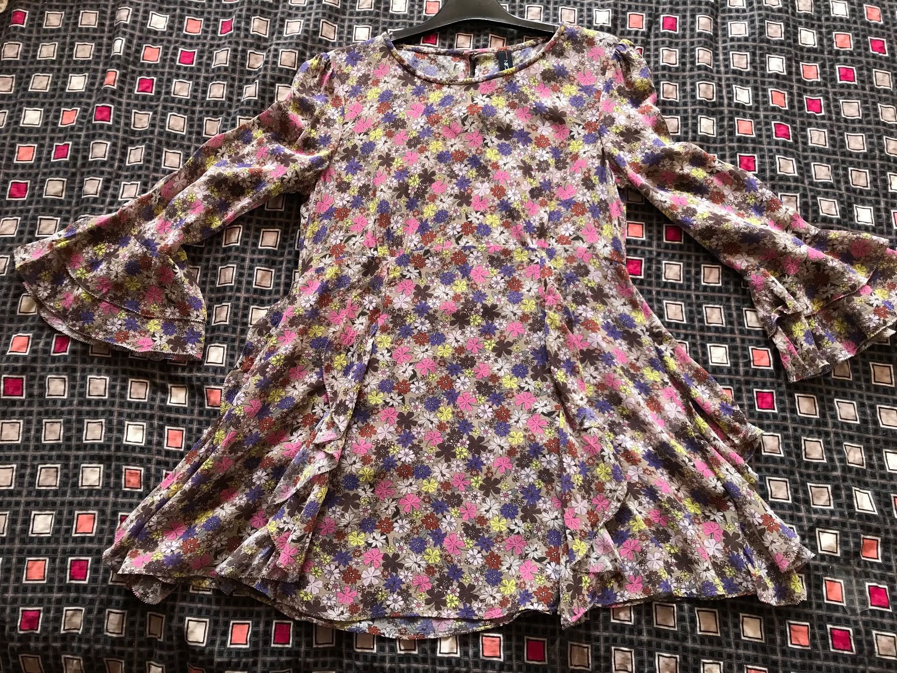 Marc Cain Camicette: Blouse tunique MARC CAIN. Taille 2, 100% soie – Nuovo (secondo la descrizione) da Morges venduto da sandy069 1
