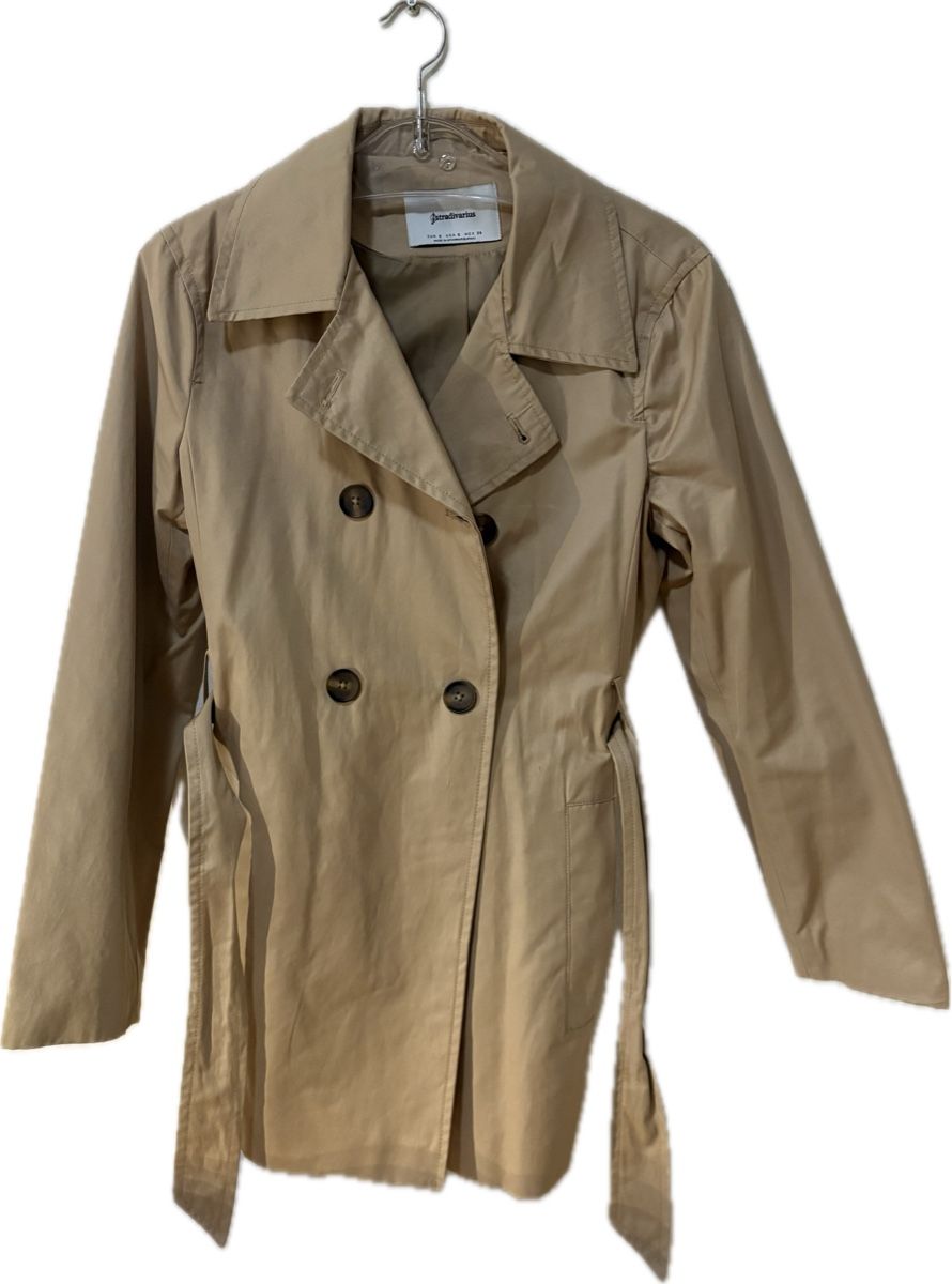 Stradivarius Cappotti: Stradivarius Beige Trenchcoat, Grösse S – Usato da Zürich venduto da I.Skaya