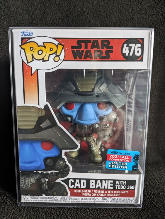 Funko Pop! Star Wars - Cad Bane with Todo #476 + Protektor