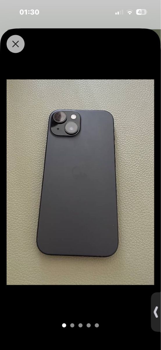 Apple Portables: iPhone 15 schwarz 128GB – D'occasion à Dietikon par sal_zdn5