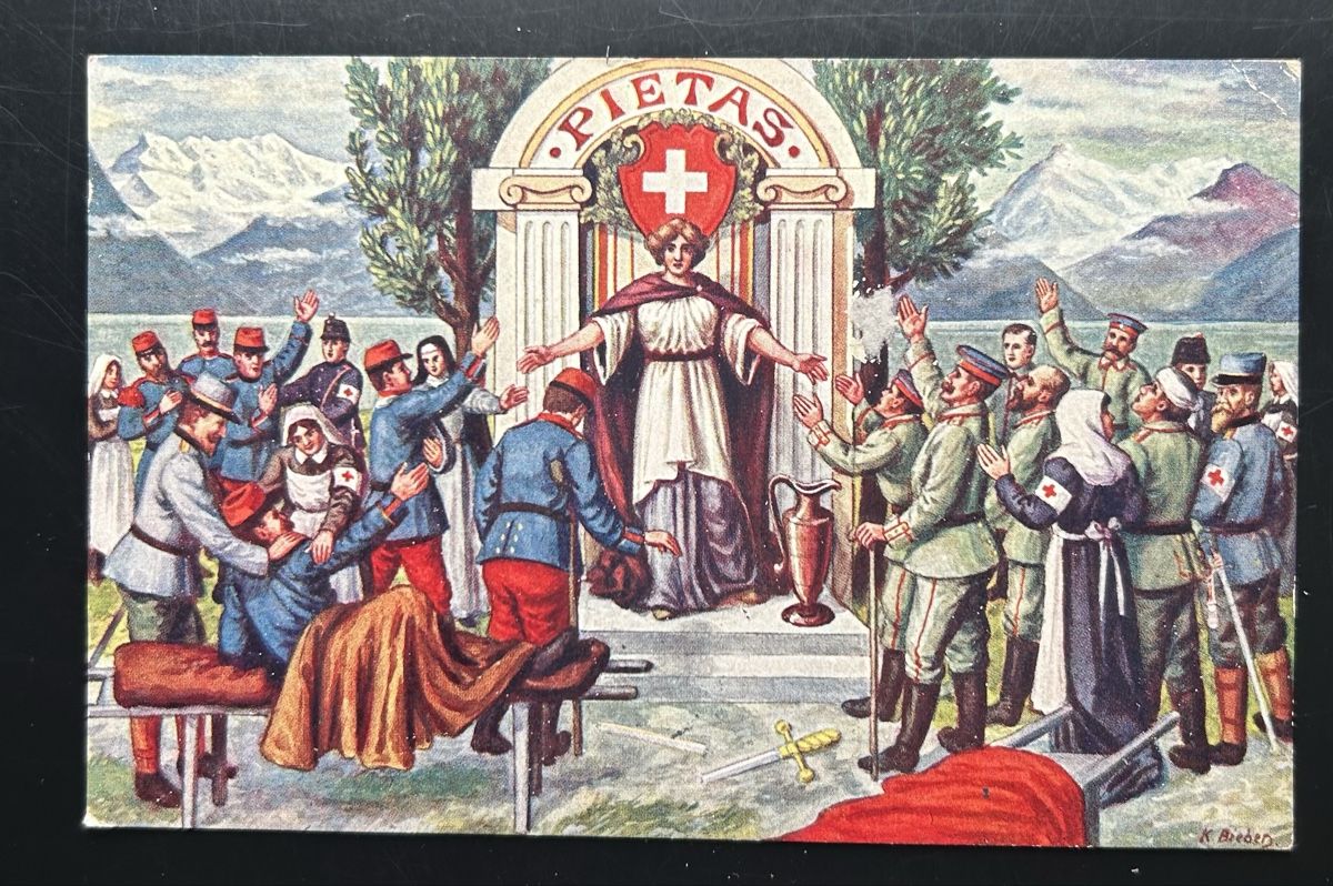 Cartoline postali: AK Helvetia  – Usato da Horw venduto da Tellbub