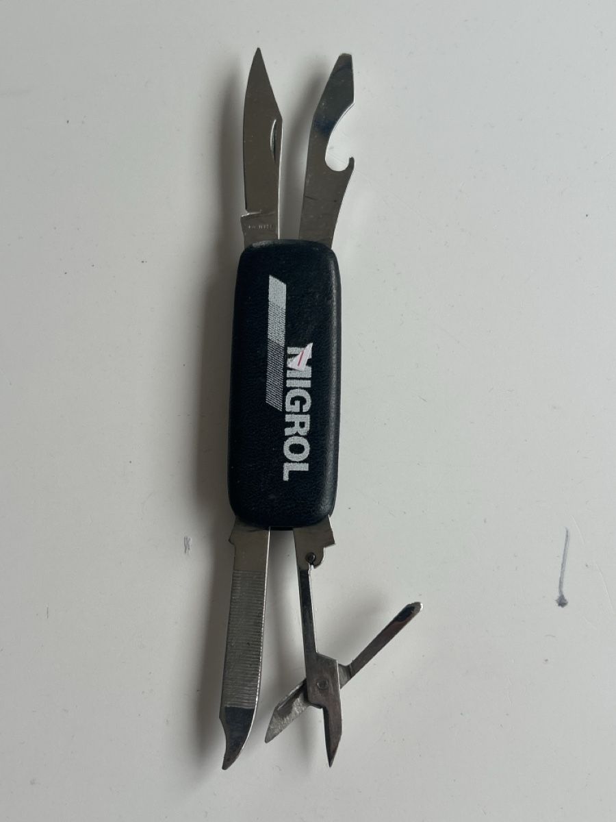 Couteaux de poche: Multifunktionsmesser Werbegeschenk schwarz gebraucht(2S4) – D'occasion à Neuenhof par 123-Allerlei