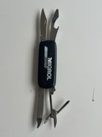 Multifunktionsmesser Werbegeschenk schwarz gebraucht(2S4)